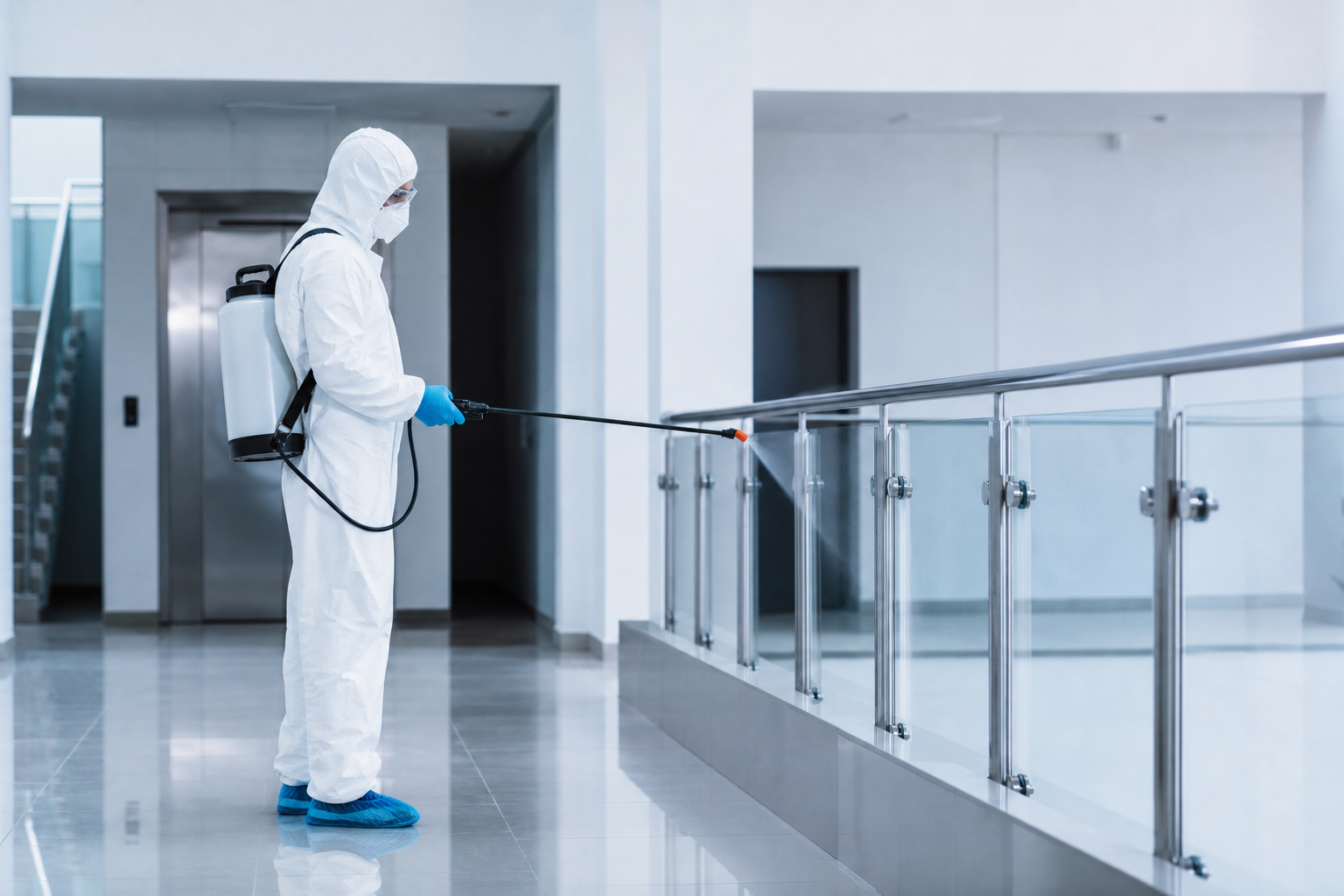 Inspección, desinfección y sanitización